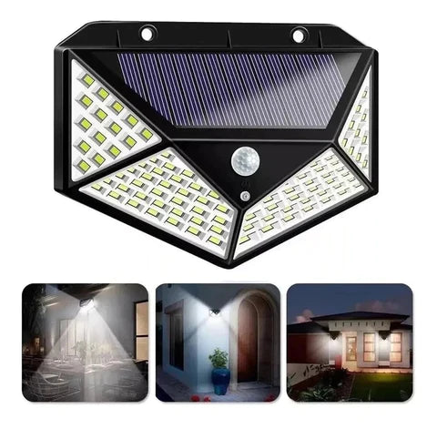 3 Lampara solares con sensor